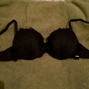 PINK Lace Push-up Bra, 36-D